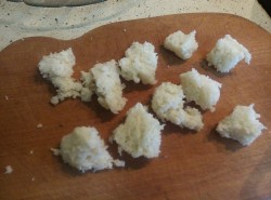 Бисквит с начинкой из бананов