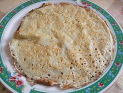 Пористые блины дырчатые - шаг 7