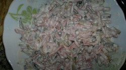 название картинки Блинчики с колбаской