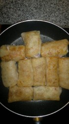 название картинки Блинчики с колбаской