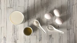 Блинчики с печенью - шаг 1 Блинчики с печенью - шаг 1