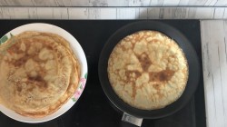 Блинчики с печенью - шаг 7 Блинчики с печенью - шаг 7