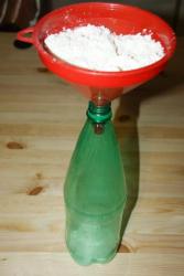 название картинки Блины в бутылке с молоком