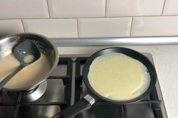 Блины сладкие на молоке