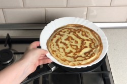 Блины сладкие на молоке