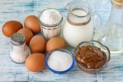 название картинки Блинный торт со сгущенкой