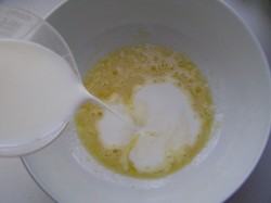 название картинки Блины на манке на дрожжах