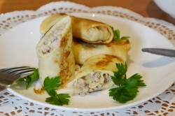 Блины с мясным фаршем - шаг 22 Блины с мясным фаршем - шаг 22