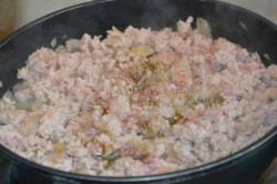 Блины с мясным фаршем - шаг 4 Блины с мясным фаршем - шаг 4