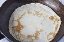 Блины с семгой и сыром