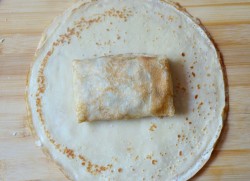 название картинки Блинчики с ветчиной и сыром