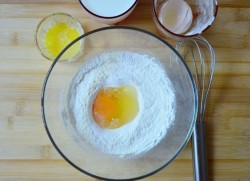 название картинки Блинчики с ветчиной и сыром