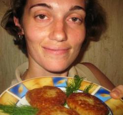 Блюдо из судака - биточки рыбные - шаг 7