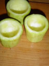 Кабачки фаршированные овощами и рисом в духовке