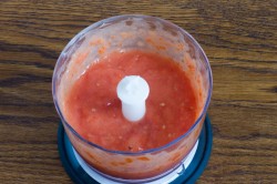 название картинки Болгарский перец с помидорами на сковороде