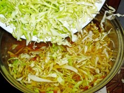 Борщ с фасолью постный - шаг 12