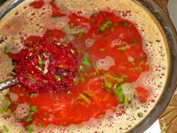 Борщ с фасолью постный - шаг 17