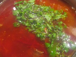 название картинки Борщ с квашенкой и свеклой