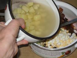 название картинки Борщ селянский холодный