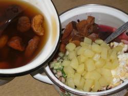 название картинки Борщ селянский холодный