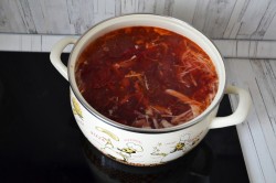 название картинки Борщ со свининой