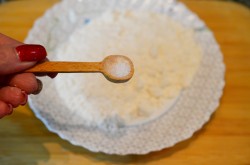 Капуста брокколи в кляре - шаг 4 Капуста брокколи в кляре - шаг 4