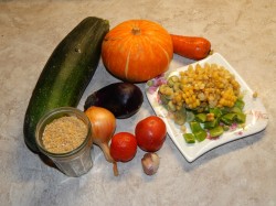 Булгур с овощами на плите - шаг 1 Булгур с овощами на плите - шаг 1