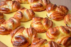 Булочки из теста на сметане а-ля Капкейки