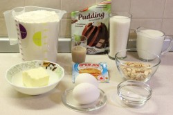 название картинки Булочки с глазурью и шоколадным пудингом