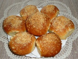 Булочки с джемом из дрожжевого теста - шаг 17 Булочки с джемом из дрожжевого теста - шаг 17