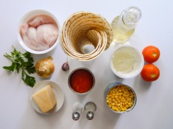 Буррито поджаренный на сковороде