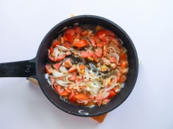 Буррито поджаренный на сковороде