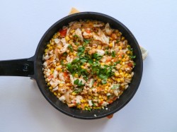 Буррито поджаренный на сковороде