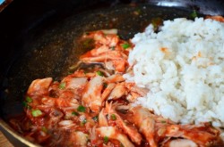 Буррито с курицей и рисом