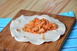 Буррито с курицей и рисом