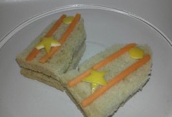 название картинки Бутерброды Погоны на 23 Февраля