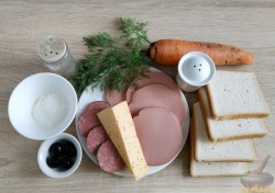 Бутерброды Поросята в год Свиньи-Кабана