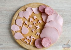 Бутерброды Поросята в год Свиньи-Кабана