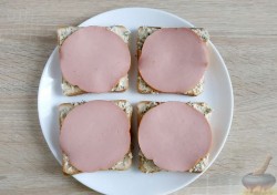 Бутерброды Поросята в год Свиньи-Кабана