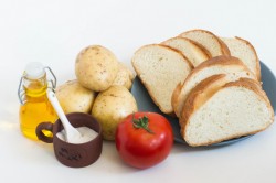 Бутерброды с картошкой на сковороде