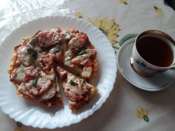 Быстрая пицца за 15 минут в микроволновке - шаг 17