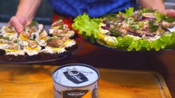 название картинки Быстрая праздничная закуска со скумбрией