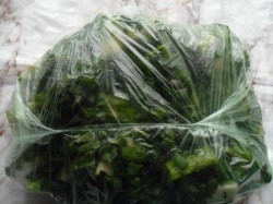 Маринованные огурцы в пакете