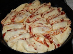 Быстрый дрожжевой пирог