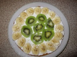 Быстрый тортик из мультиварки с фруктами - шаг 9 Быстрый тортик из мультиварки с фруктами - шаг 9