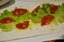 название картинки Цезарь ролл куриный безмайонезный