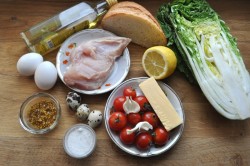 название картинки Салат Цезарь с пекинской капустой