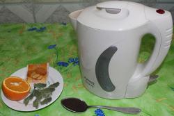 Холодный чай с апельсином - шаг 1