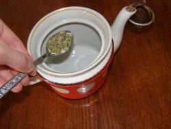 Чай с мелиссой - шаг 2