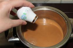 Чай с молоком и солью